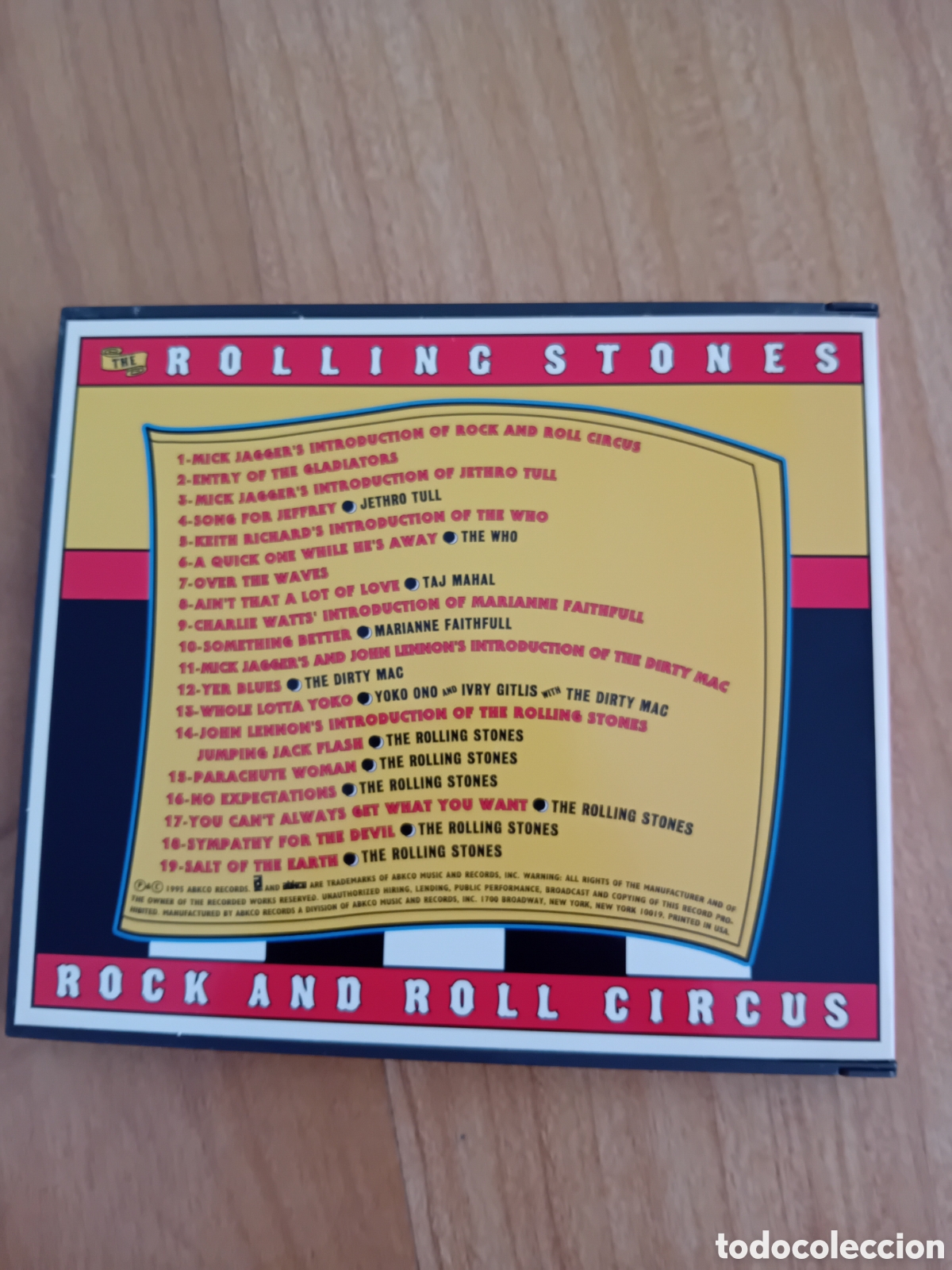 CDs de m&uacute;sica: ROLLING STONES. ROCK AND ROLL CIRCUS - Foto 2