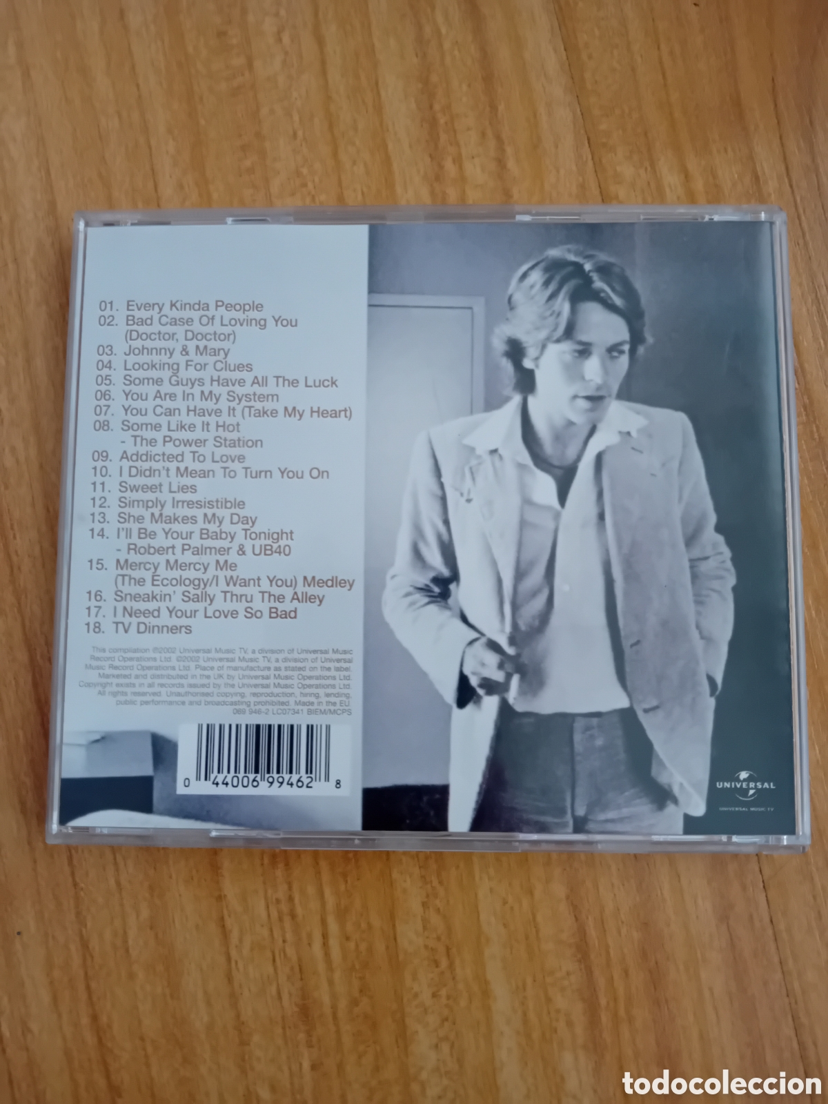 CDs de m&uacute;sica: ROBERT PALMER. AT HIS VERY BEST - Foto 2