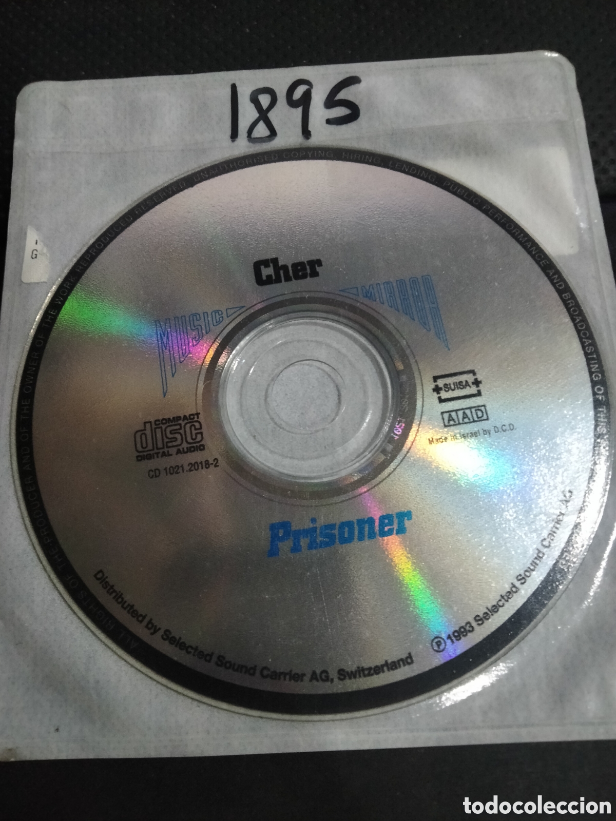 CDs de m&uacute;sica: Cd cher prisoner -1895 (disco solo) - Foto 1