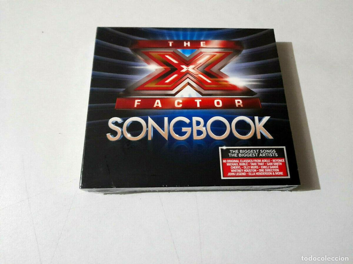 CDs de m&uacute;sica: THE X FACTOR &rdquo;SONGBOOK&rdquo; 3CD 60 TRACKS PRECINTADO SEALED DIGIPACK ADELE BEYONCE - Foto 1