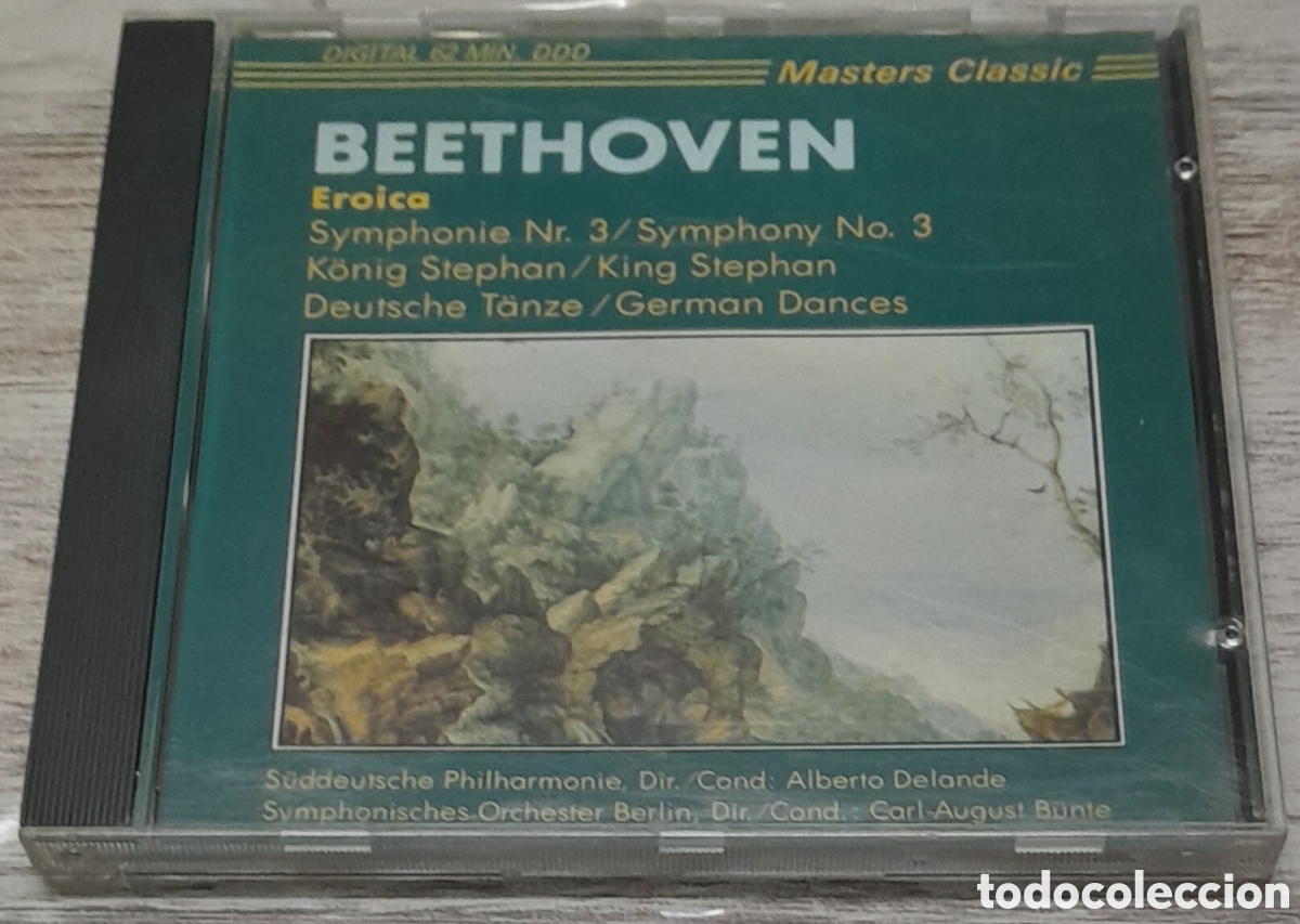 CDs de m&uacute;sica: BEETHOVEN - EROICA - MASTER CLASSIC - Foto 1