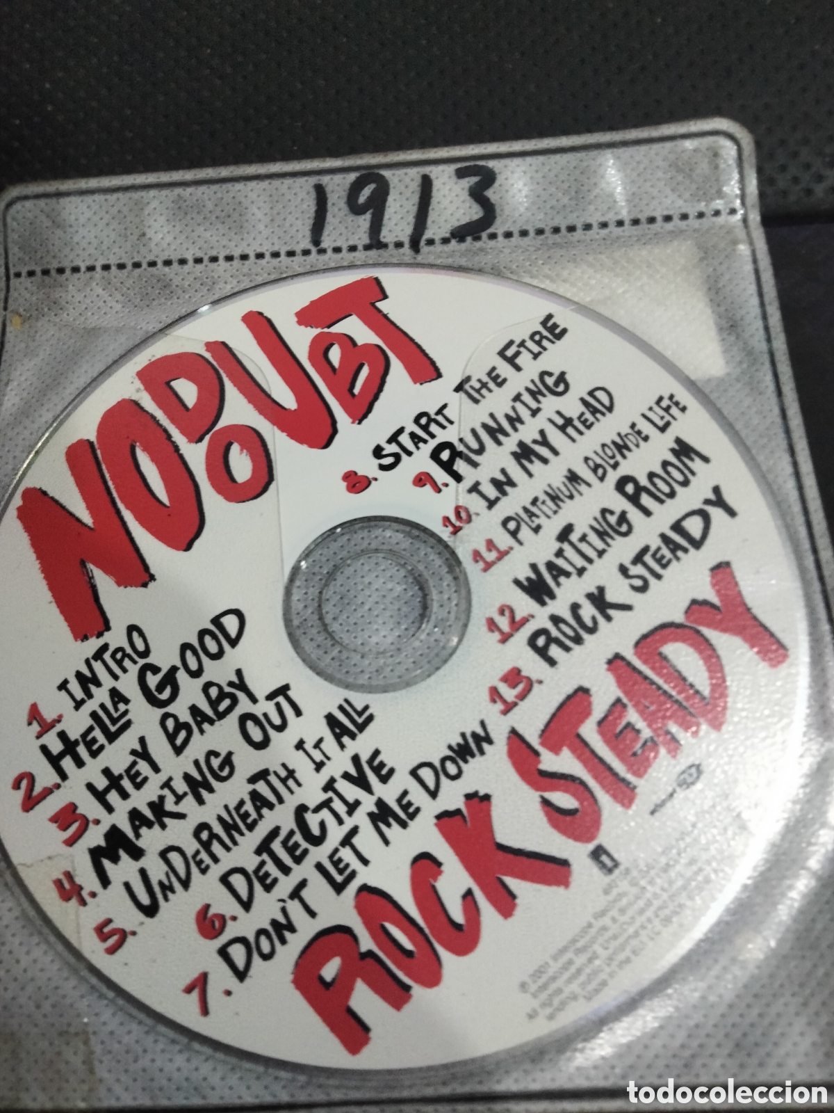 CDs de m&uacute;sica: Cd no doubt rock steady -1913 (disco solo) - Foto 1