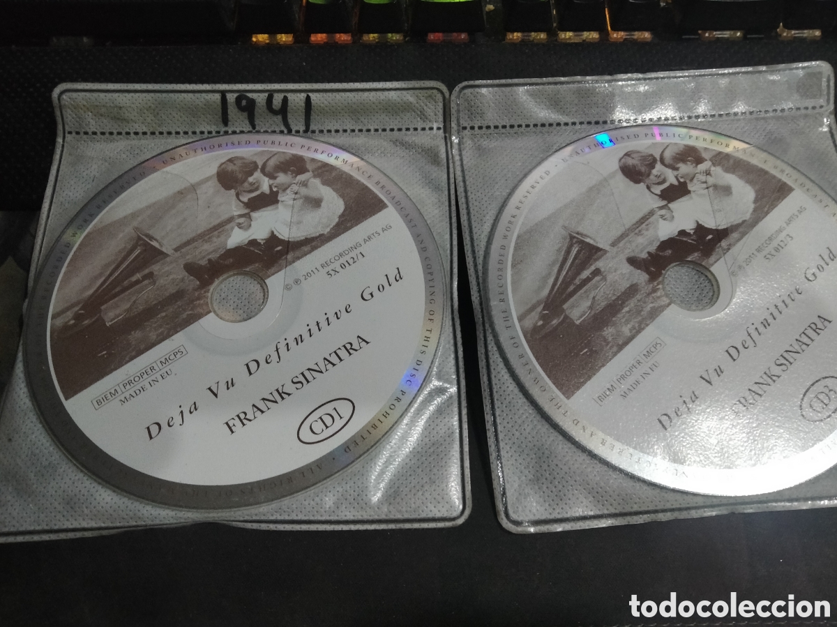 CDs de m&uacute;sica: Cd Frank Sinatra -1941 (discos solo) - Foto 1