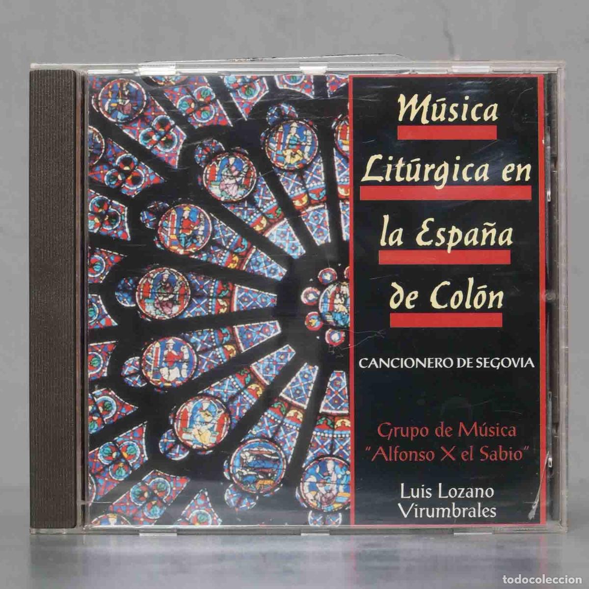 CDs de M&uacute;sica: CD. MUSICA LITURGICA EN LA ESPA&Ntilde;A DE COLON. CANCIONERO DE SEGOVIA