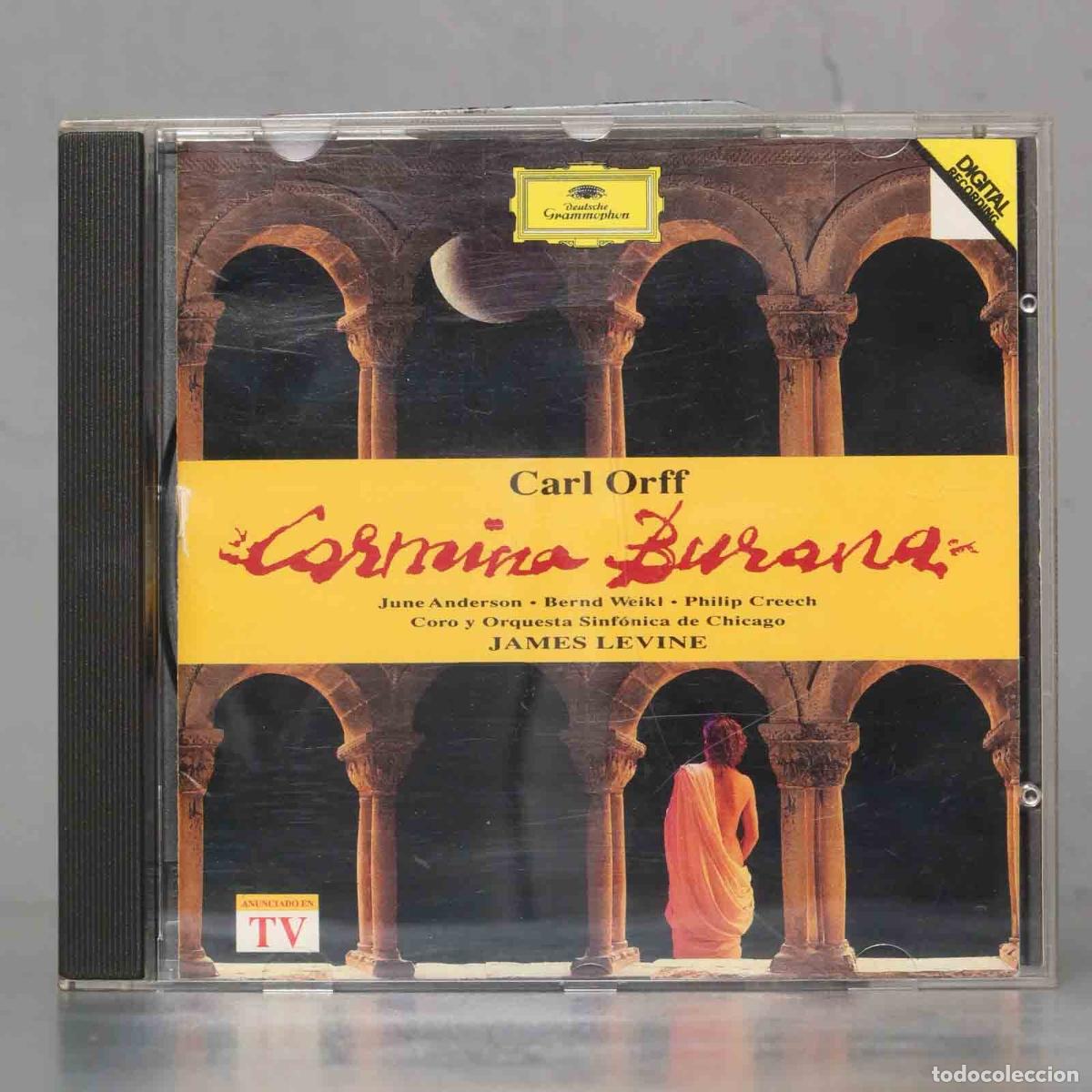 CDs de m&uacute;sica: CD. Levine &ndash; Carmina Burana. ORFF - Foto 1