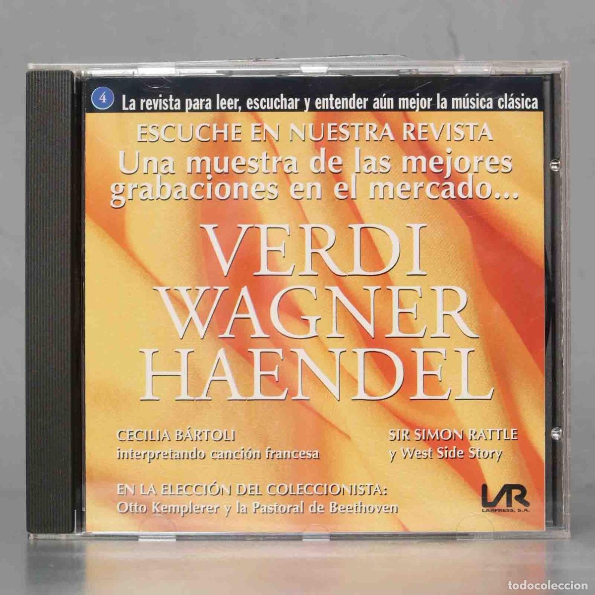 CDs de m&uacute;sica: CD. WAGNER VERDI HAENDEL. 4 - Foto 1