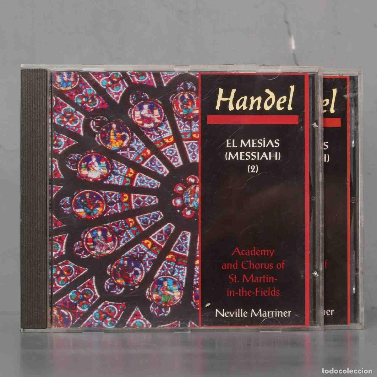 CDs de m&uacute;sica: 2 CD. EL MESIAS. HAENDEL. MARRINER - Foto 1