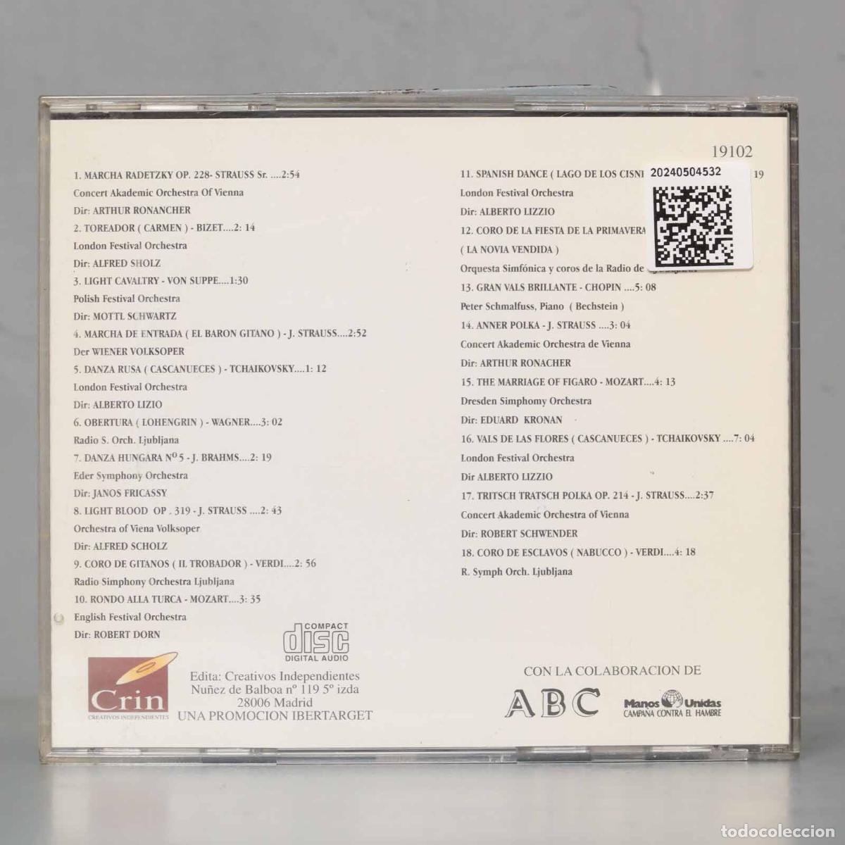 CDs de m&uacute;sica: CD. ABC LA FIESTA DE LOS CLASICOS - Foto 2