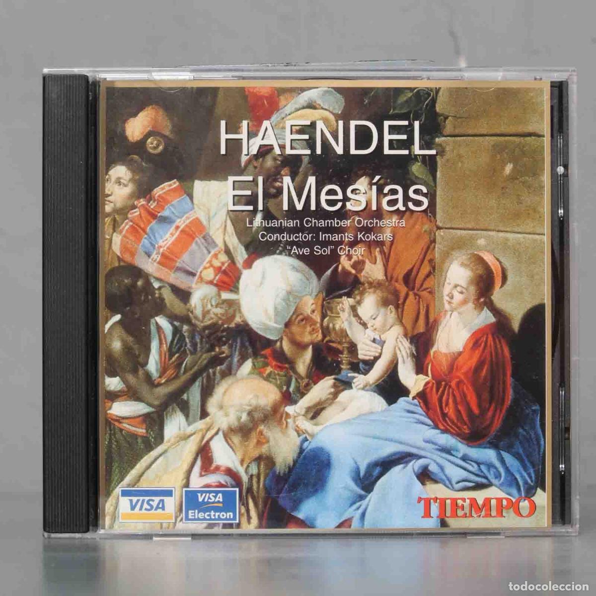 CDs de m&uacute;sica: CD. HAENDEL. EL MESIAS. KOKARS - Foto 1