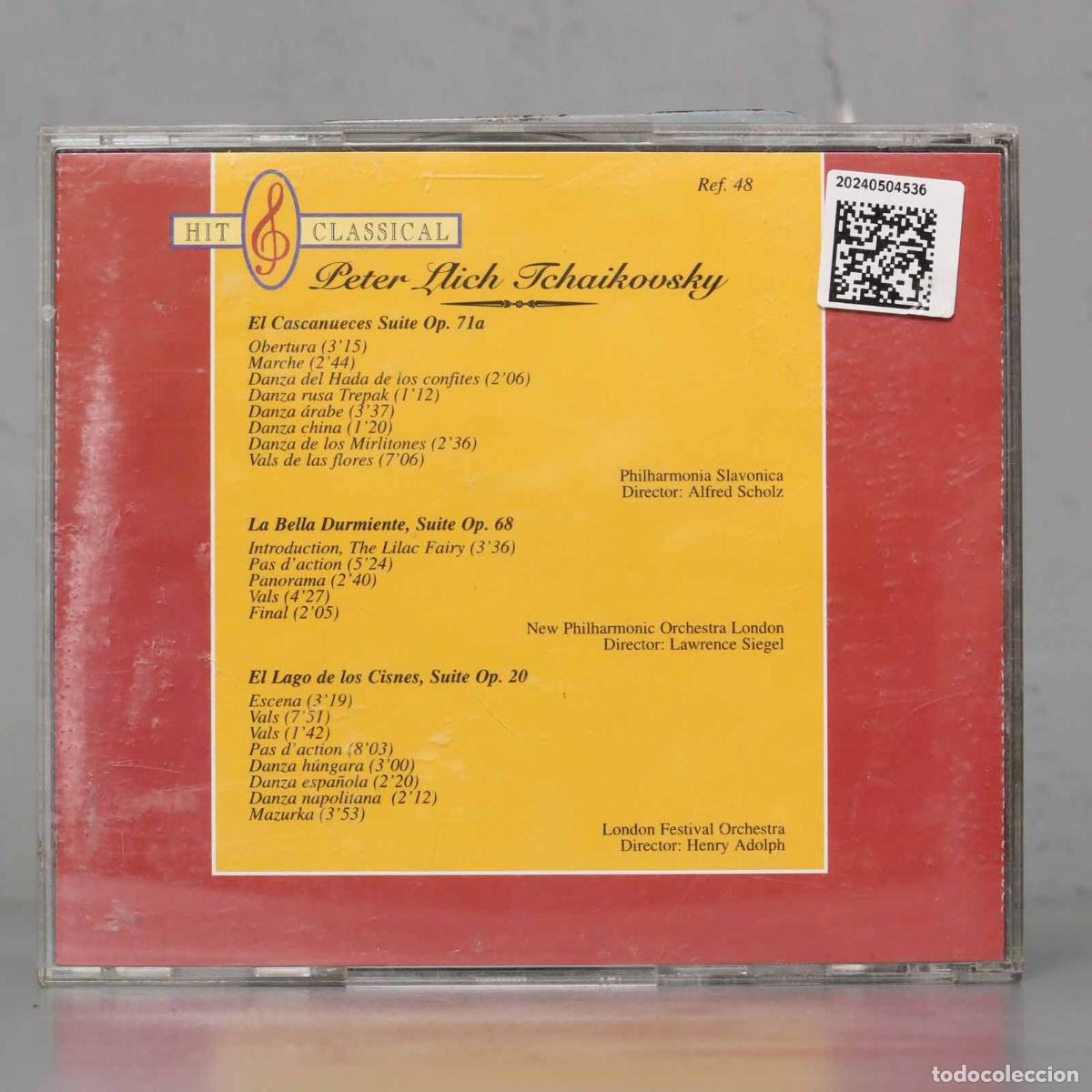 CDs de m&uacute;sica: CD. TCHAIKOVSKY. SUITES DE BALLET. ADOLPH - Foto 2