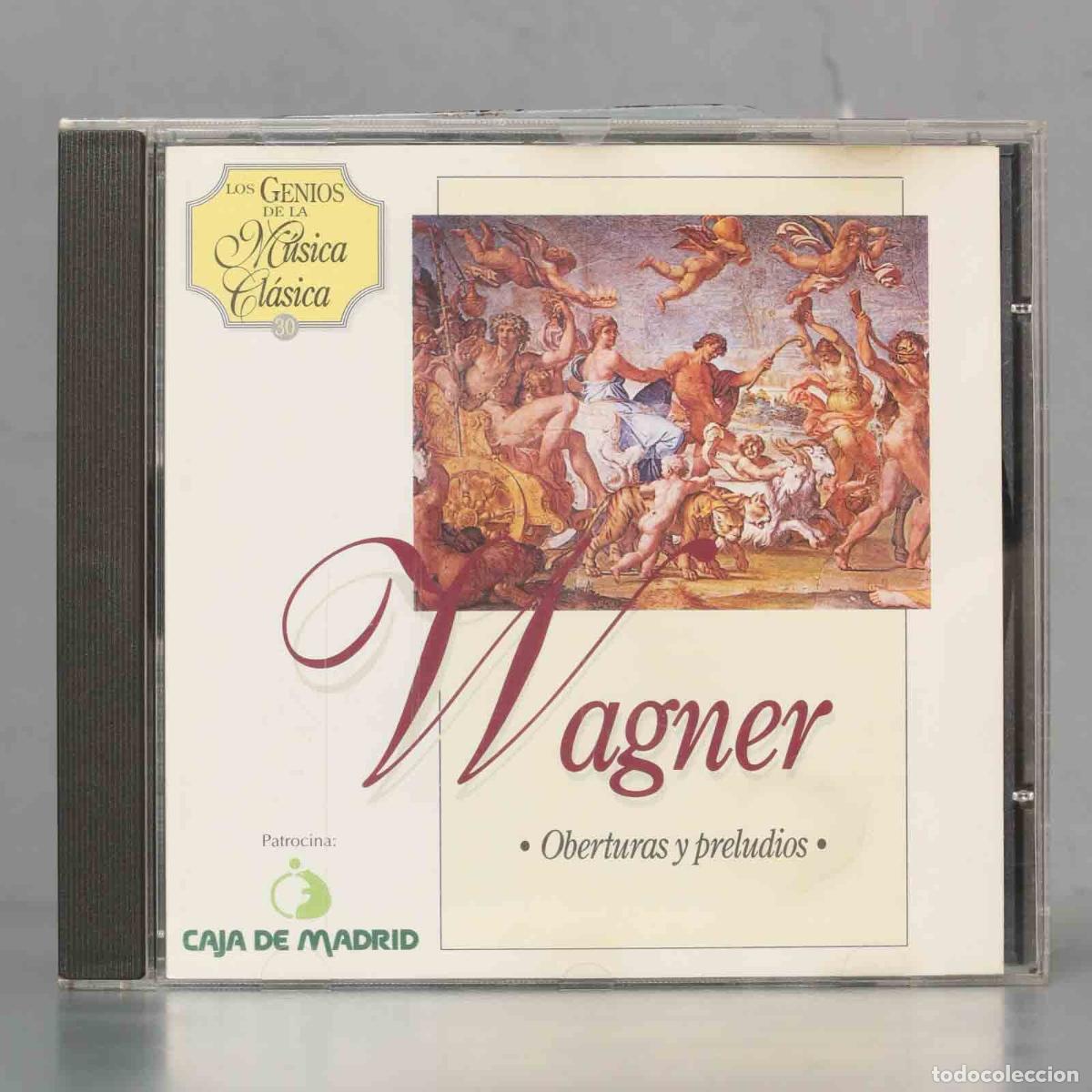 CDs de m&uacute;sica: CD. WAGNER OBERTURAS Y PRELUDIOS - Foto 1