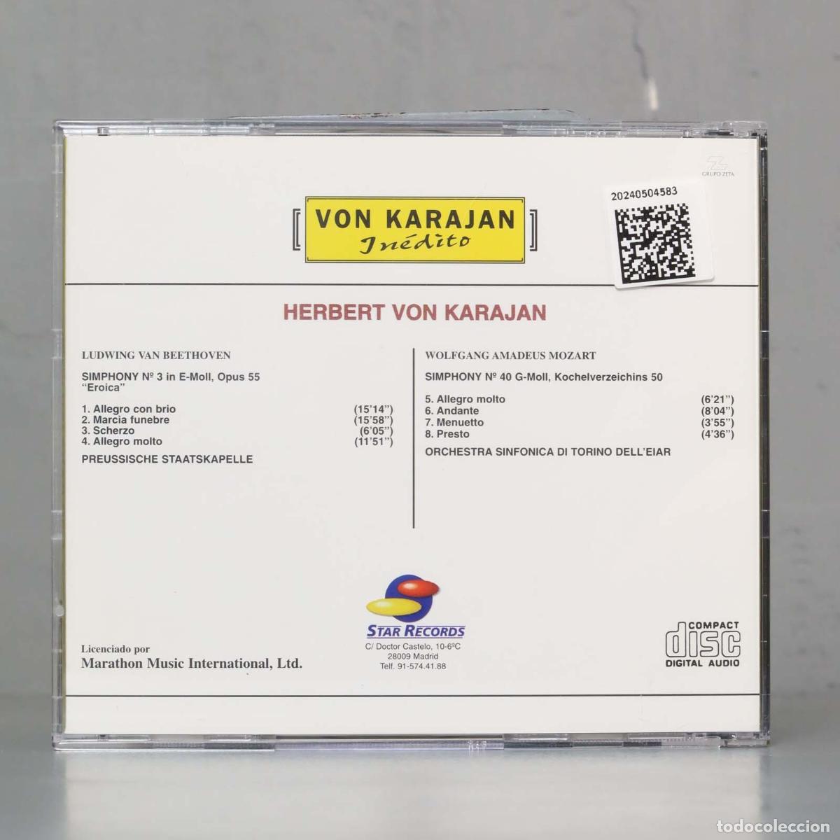 CDs de m&uacute;sica: CD. INEDITO KARAJAN. 6 - Foto 2