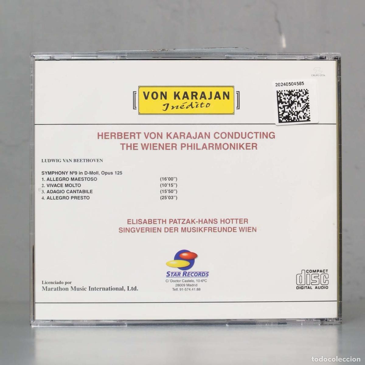 CDs de m&uacute;sica: CD. CD. INEDITO KARAJAN 4 - Foto 2