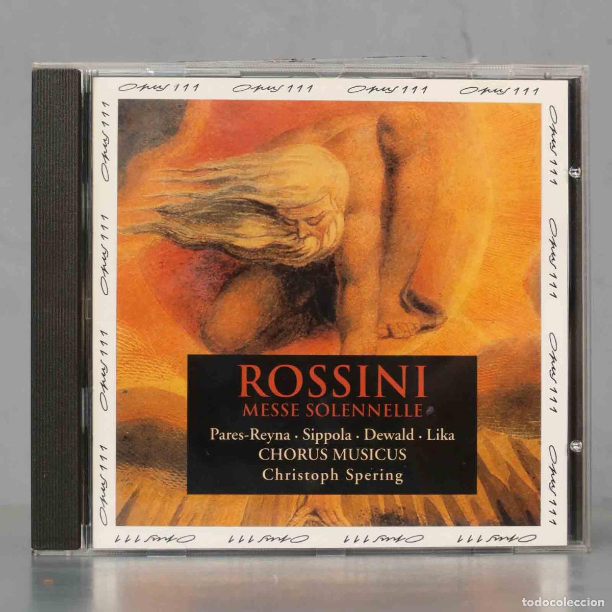 CDs de m&uacute;sica: CD. Spering &ndash; Messe Solennelle. ROSSINI - Foto 1