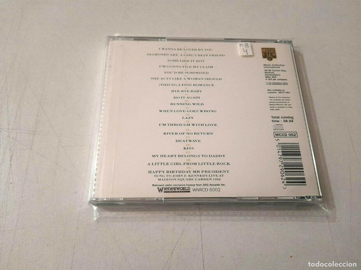 CDs de m&uacute;sica: MARILYN MONROE &rdquo;THE ESSENTIAL RECORDINGS&rdquo; CD 19 TRACKS - Foto 2