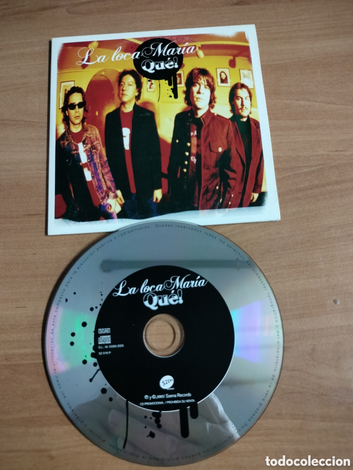 CDs de m&uacute;sica: La loca Mar&iacute;a - Que ! - CD single 1 canci&oacute;n - Foto 1