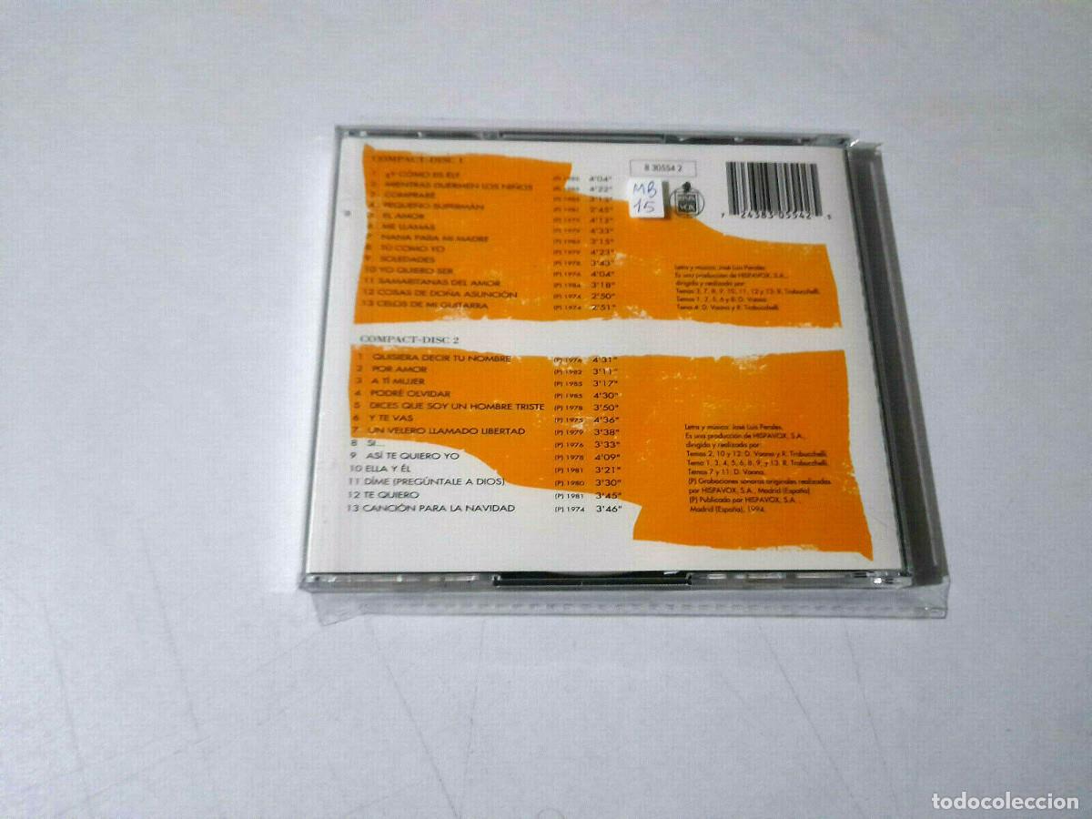 CDs de m&uacute;sica: JOSE LUIS PERALES &rdquo;MIS GRANDES EXITOS&rdquo; 2CD 26 TRACKS - Foto 2