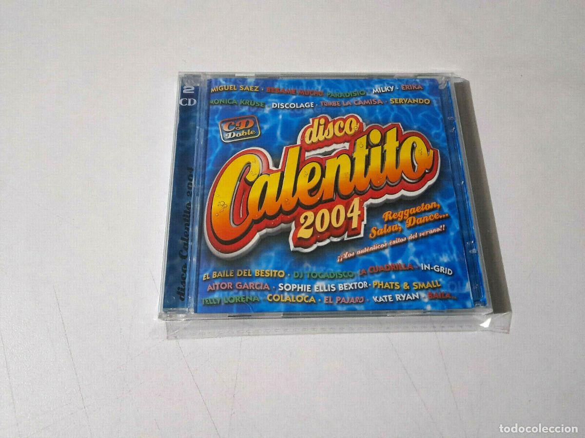 CDs de m&uacute;sica: CD &rdquo;DISCO CALENTITO 2004&rdquo; 2CD 35 TRACKS - Foto 1