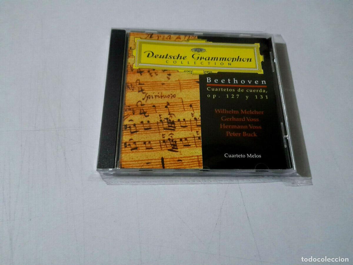 CDs de m&uacute;sica: MELOS QUARTET &rdquo;BEETHOVEN STRING QUARTET IN E OP 127 IN &rdquo; CD 17 TRACKS COMO NUEVO - Foto 1
