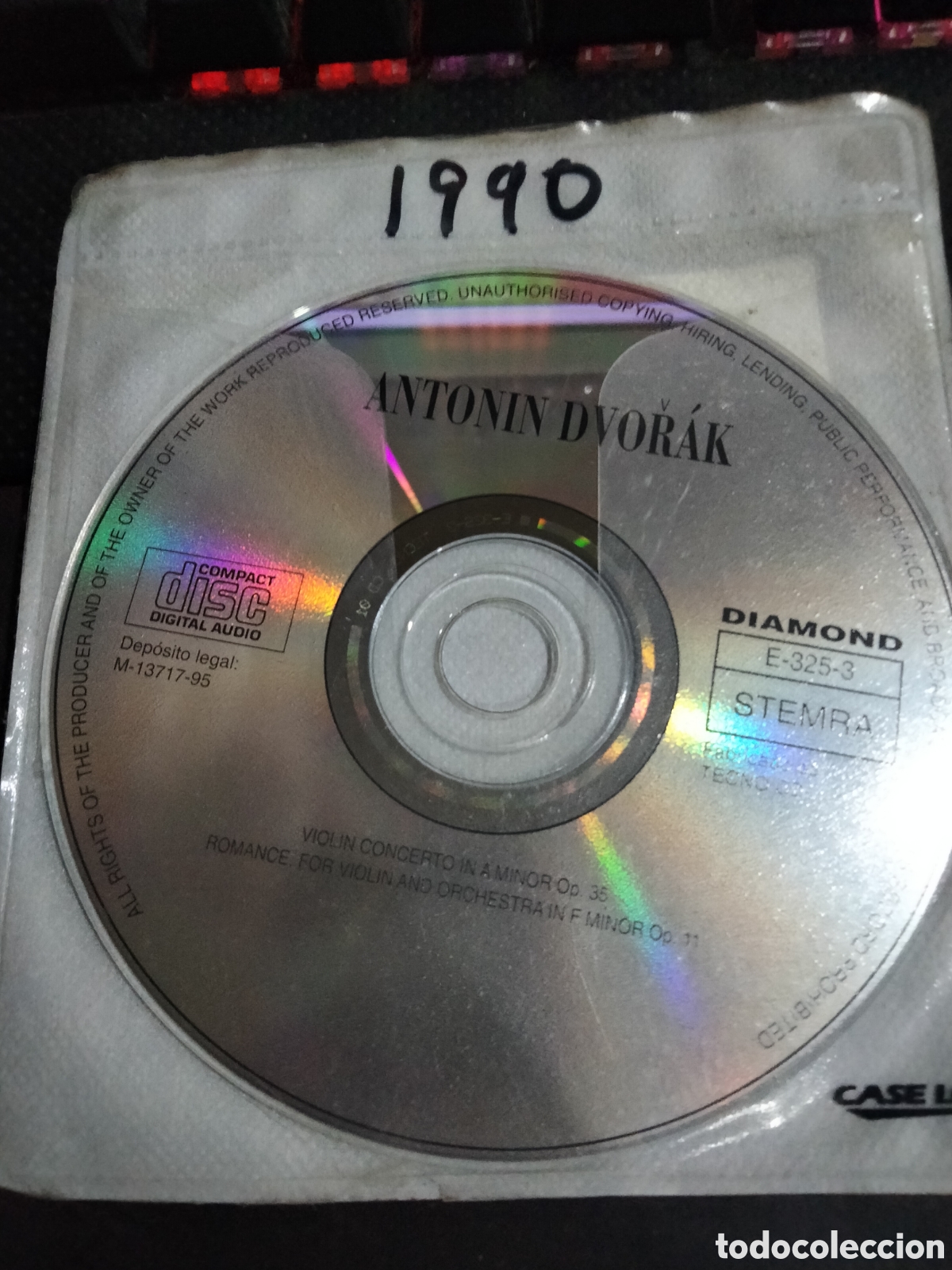CDs de m&uacute;sica: Cd Antonin dvorak -1990 (disco solo) - Foto 1