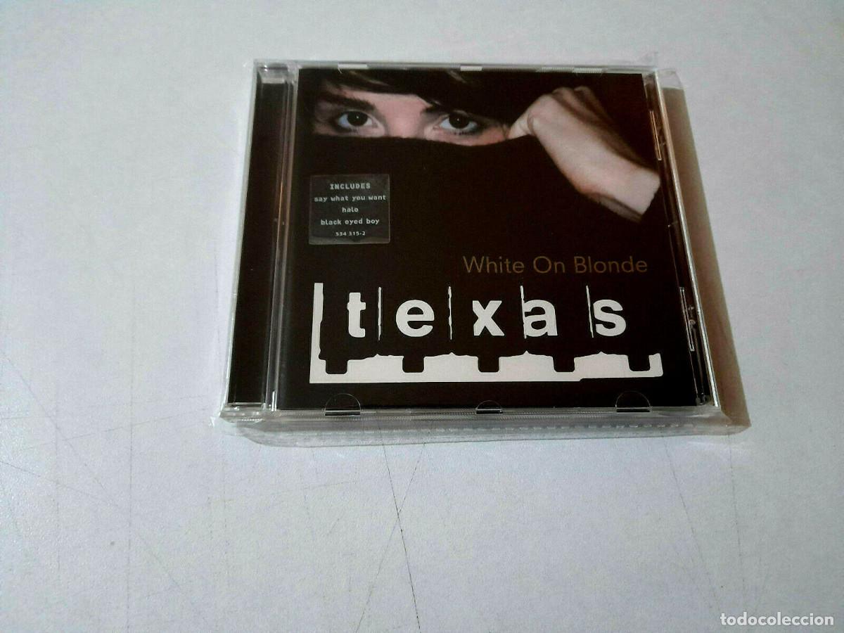 CDs de m&uacute;sica: TEXAS &rdquo;WHITE ON BLONDE&rdquo; CD 14 TRACKS - Foto 1