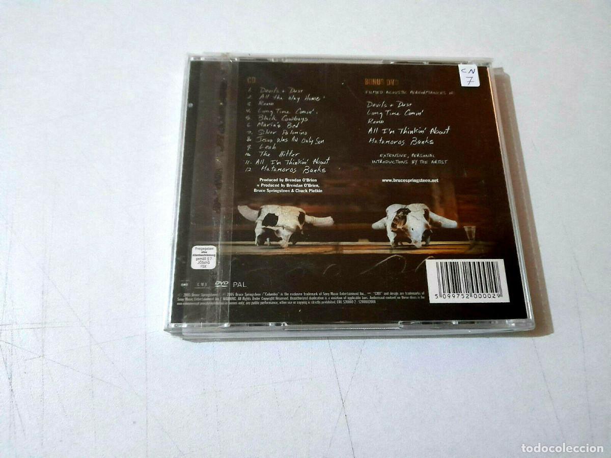 CDs de m&uacute;sica: BRUCE SPRINGSTEEN &rdquo;DEVILS & DUST&rdquo; CD +DVD 12 TRACKS COMO NUEVO - Foto 2