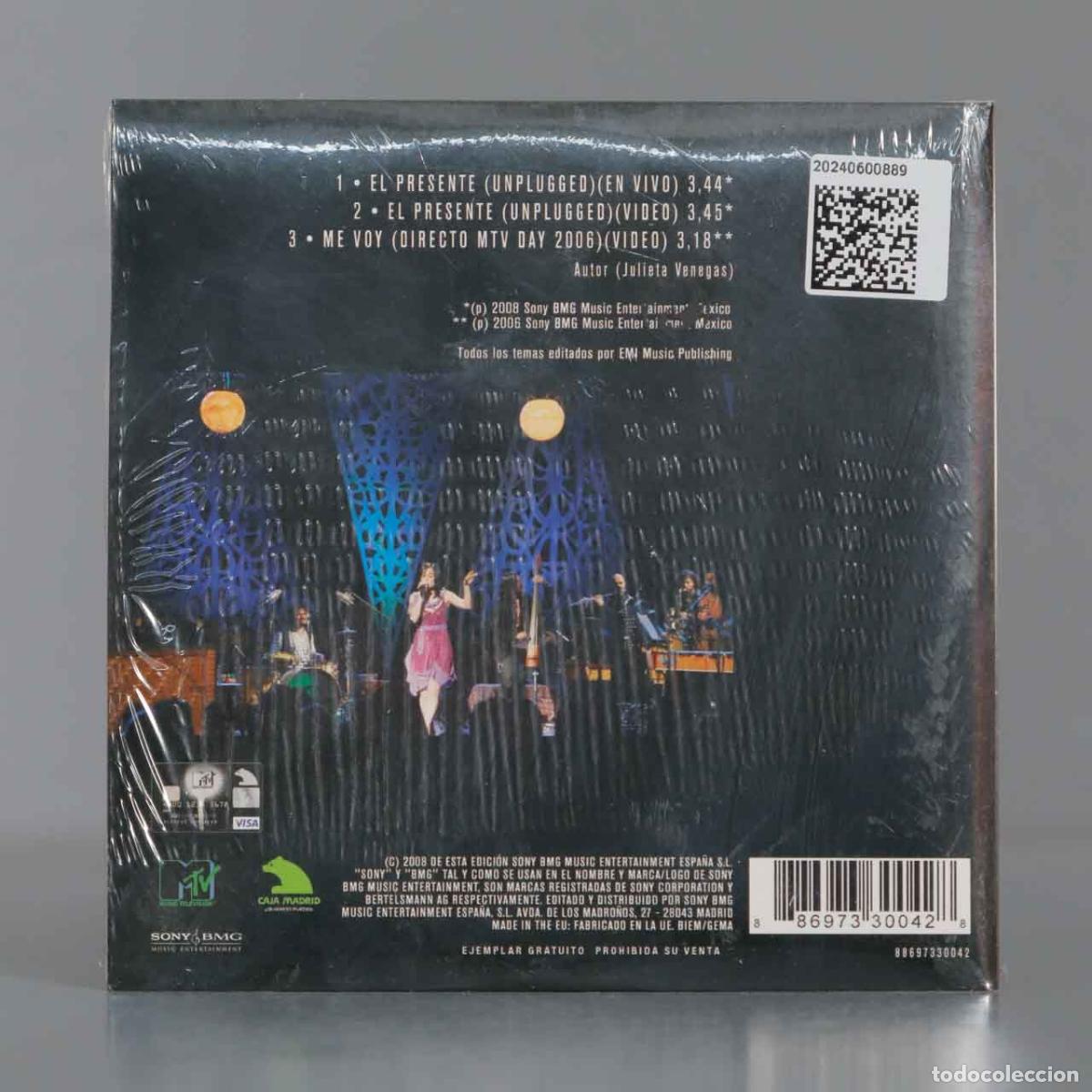 CDs de m&uacute;sica: CD. Julieta Venegas - El Presente - PROMO Single. PRECINTADO - Foto 2