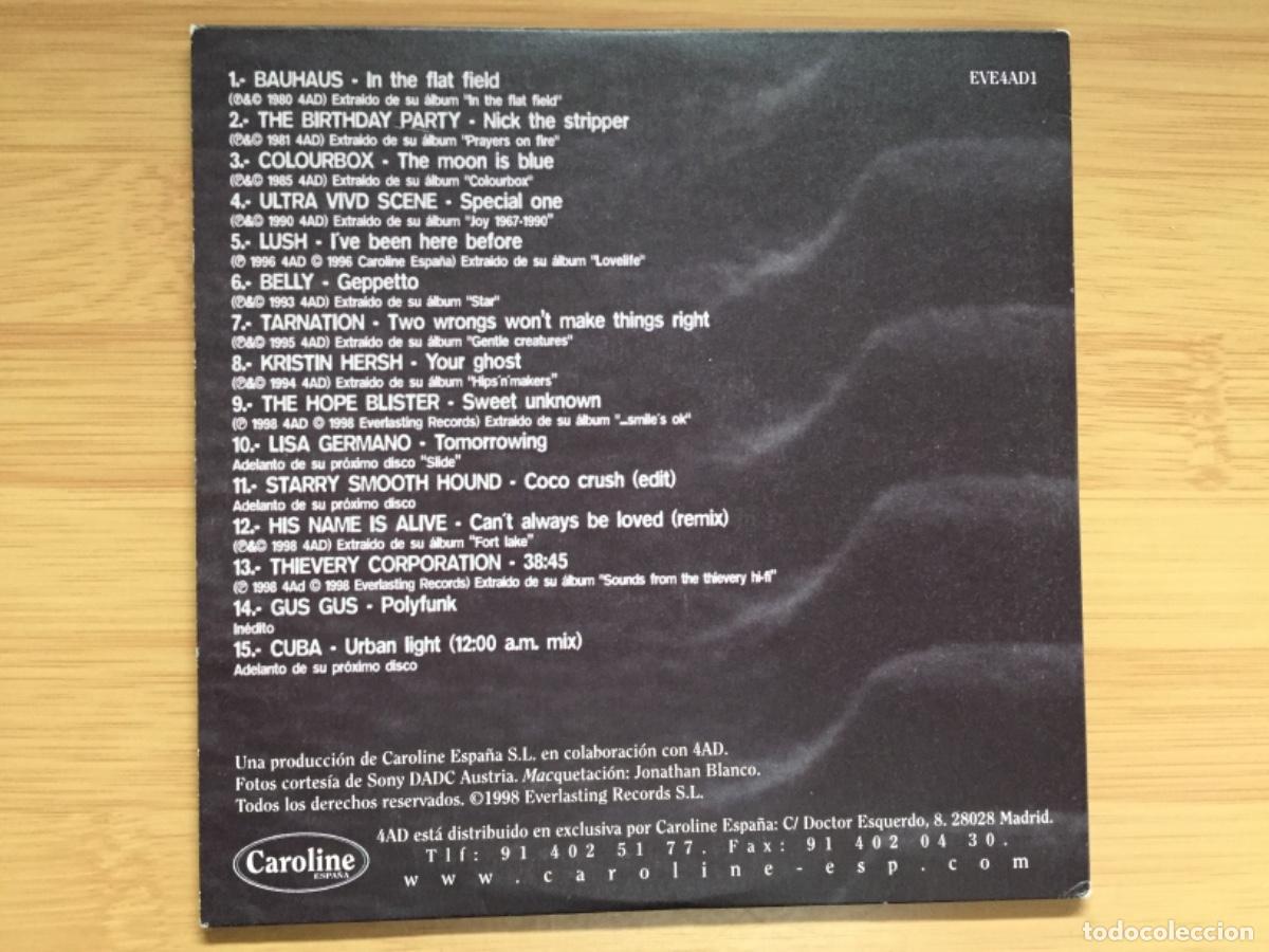 CDs de m&uacute;sica: DUST DISTORTS. (cd album 1998) - Foto 2