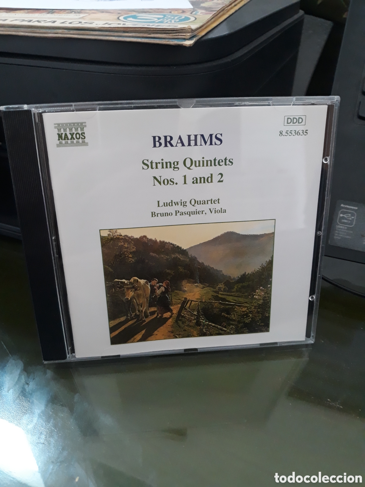 CDs de m&uacute;sica: BRAHMS: STRING QUINTETS N&ordm; 1 AND 2 - NAXOS - CD - Foto 1