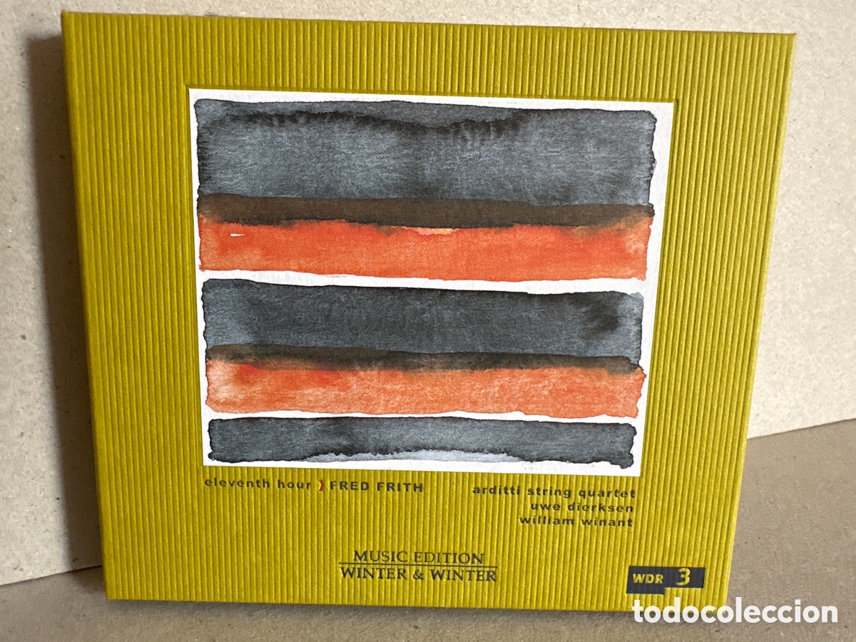CDs de m&uacute;sica: Fred Frith - Arditti String Quartet, Uwe Dierksen, William Winant - Eleventh Hour (2xCD) - Foto 1