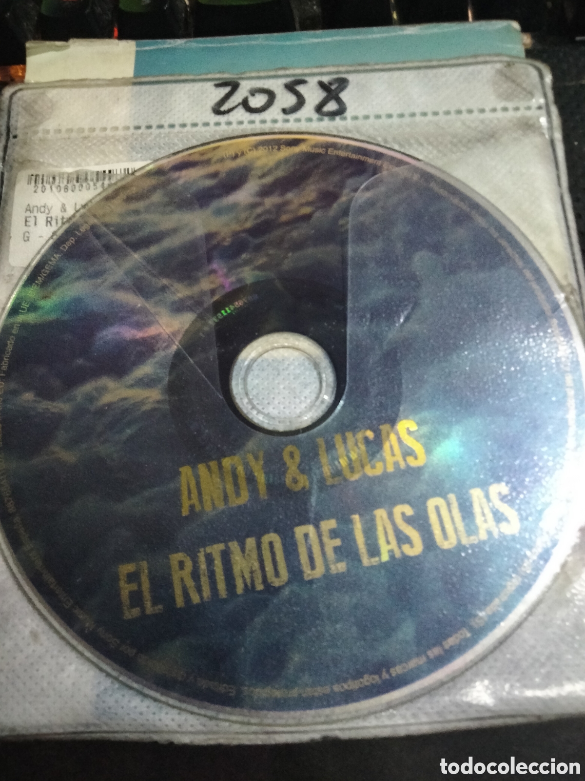 CDs de m&uacute;sica: Cd Andy y lucas el ritmo de las olas -2058 (disco solo) - Foto 1