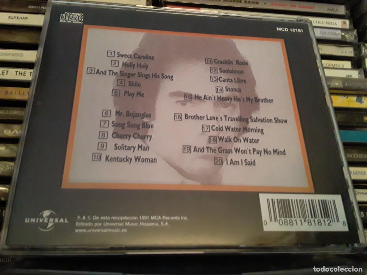 CDs de m&uacute;sica: Neil Diamond &lrm;&ndash; 20 Diamond Hits - cd - Foto 2