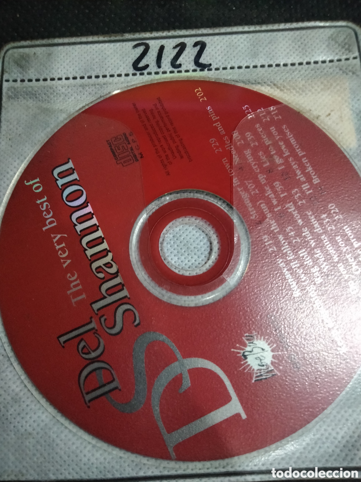 CDs de m&uacute;sica: Cd del shannon -2122 (disco solo) - Foto 1