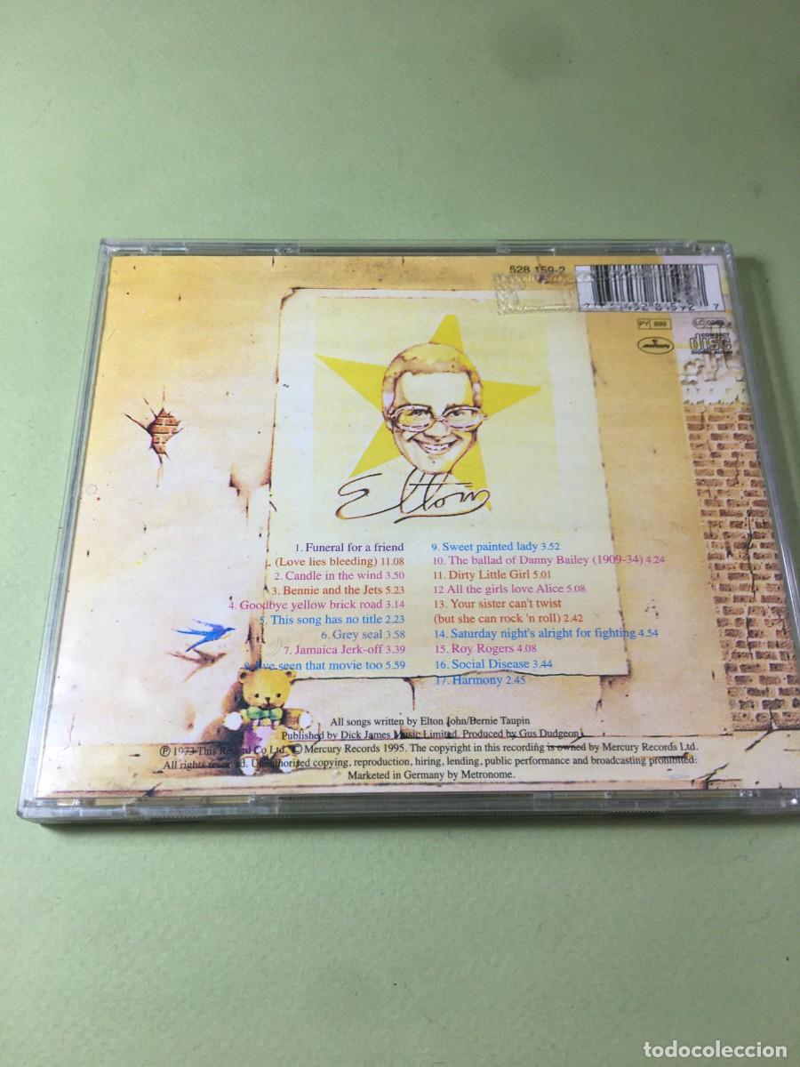 CDs de m&uacute;sica: ELTON JOHN -GOODBYE YELLOW BRICK ROAD - Foto 3