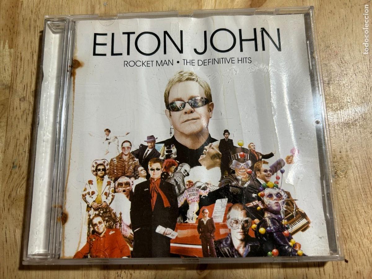 CDs de m&uacute;sica: ELTON JOHN - ROCKET MAN - THE DEFINITIVE HITS - Foto 1