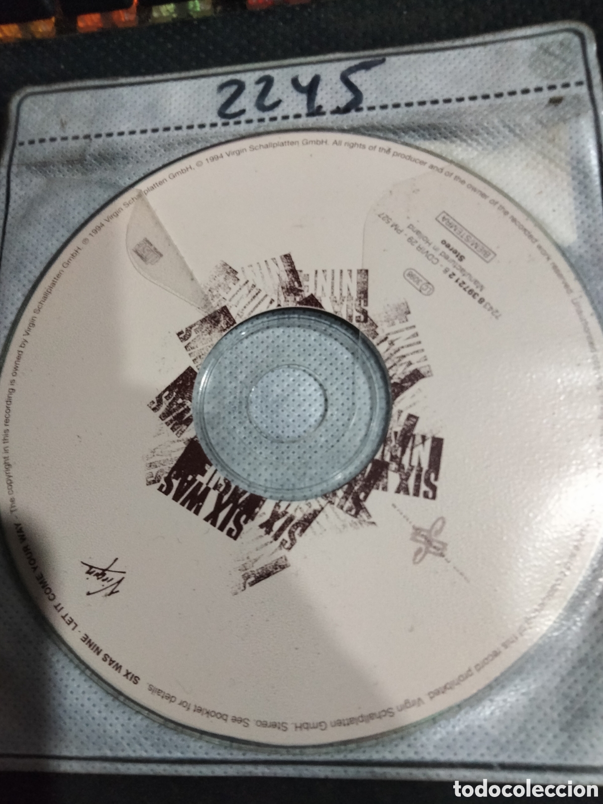 CDs de m&uacute;sica: Cd six was ni let It come your way -2245 (disco solo)