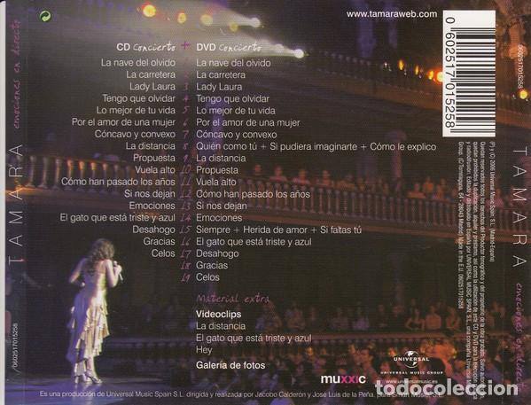 CDs de m&uacute;sica: Tamara &ndash; Emociones En Directo - Foto 2