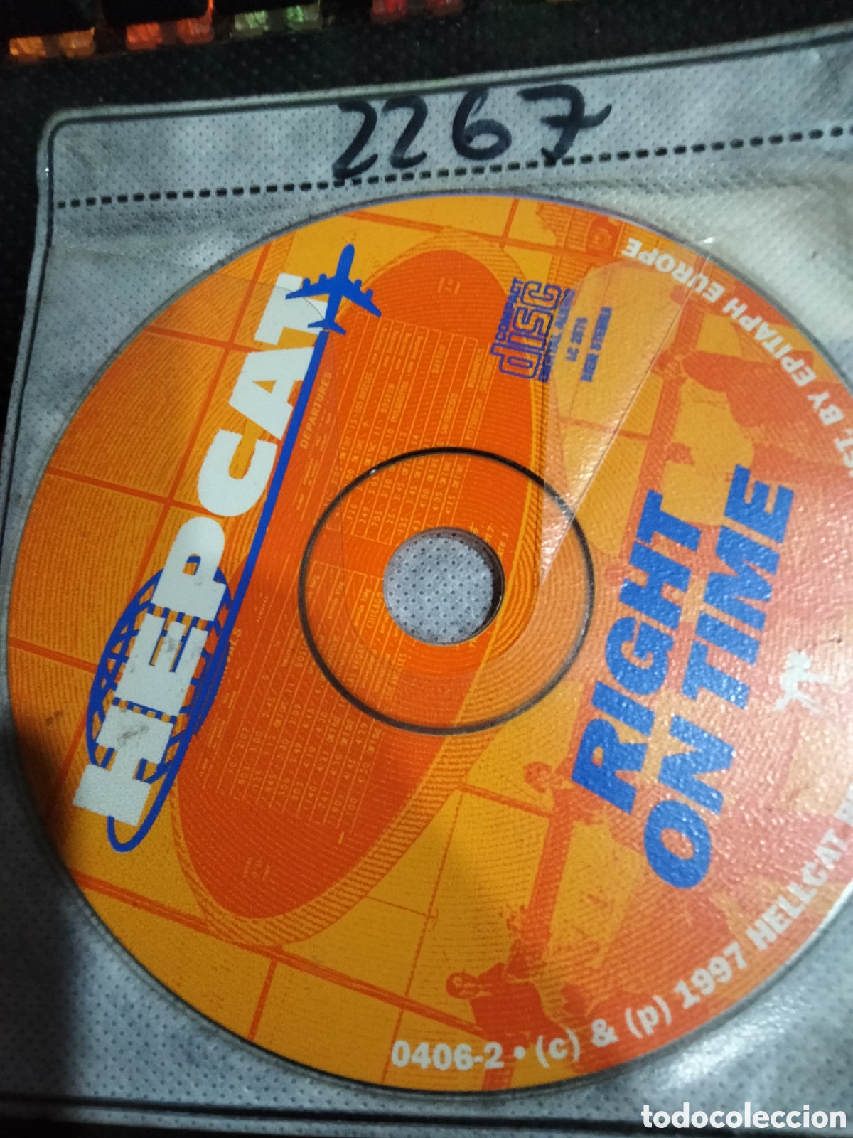 CDs de m&uacute;sica: Cd hepcat right on time -2267 (disco solo) - Foto 1