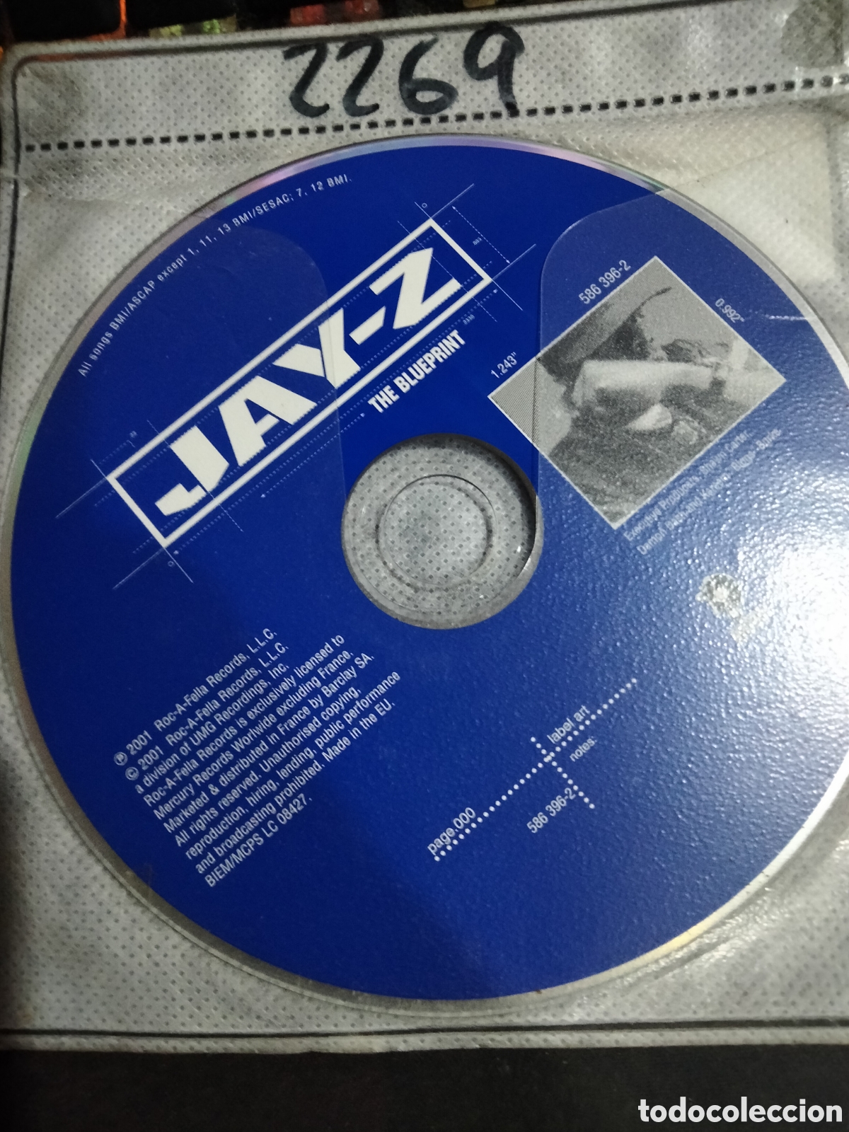 CDs de m&uacute;sica: Cd jay-z -2269 (disco solo) - Foto 1