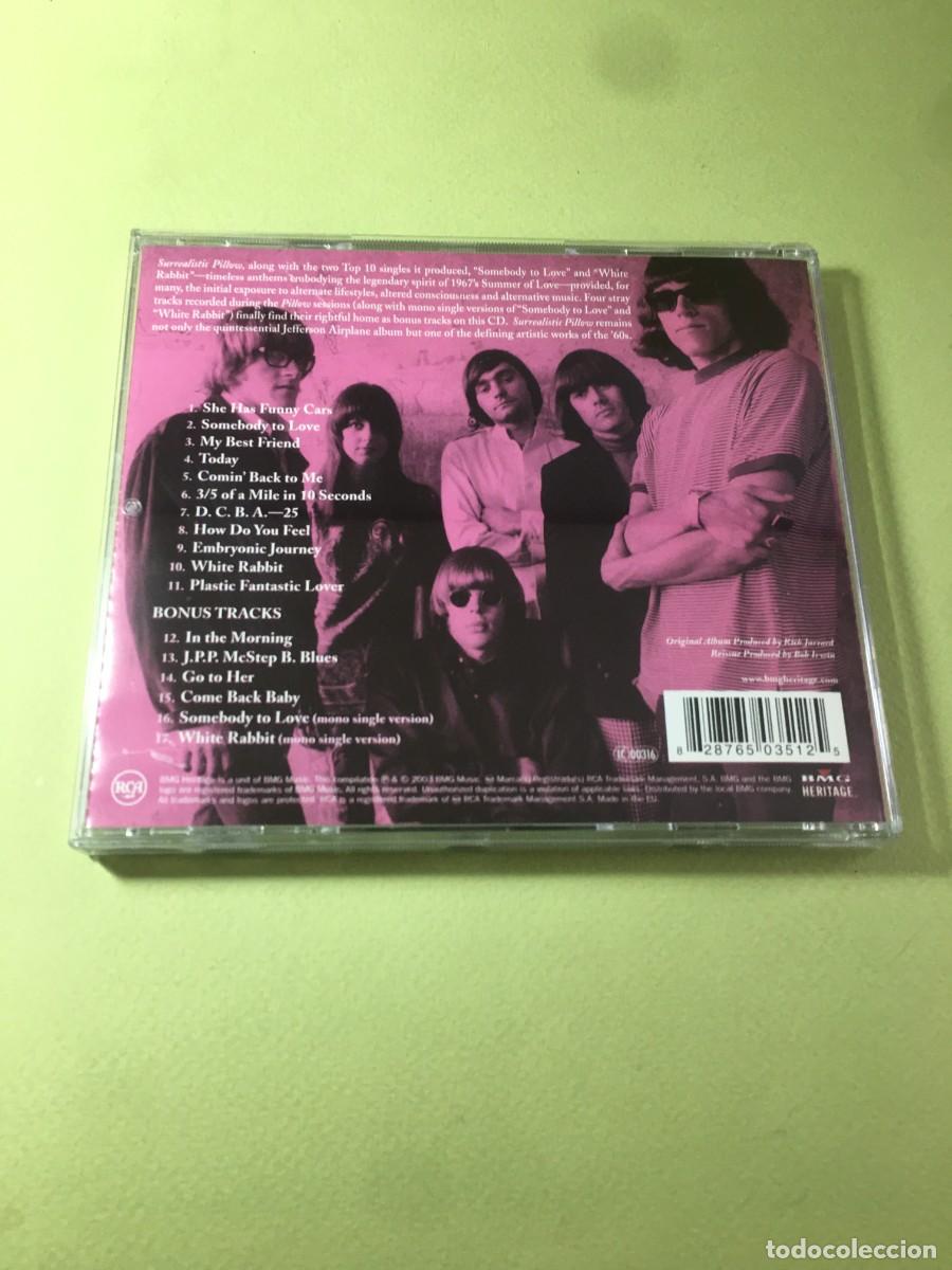 CDs de m&uacute;sica: JEFFERSON AIRPLANE - SURREALISTIC PILLOW - IMPORTADO - Foto 3