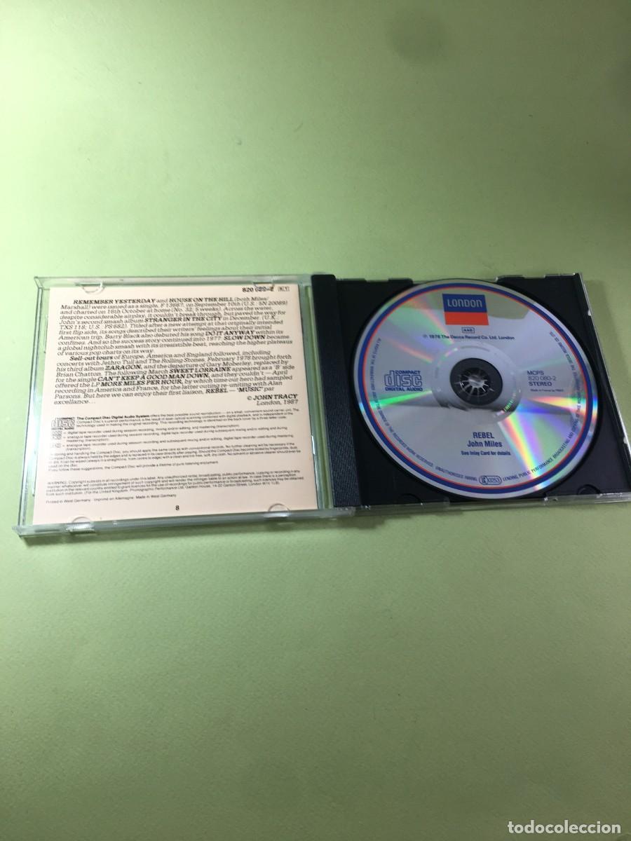 CDs de m&uacute;sica: JOHN MILES - REBEL - IMPORTADO - Foto 2