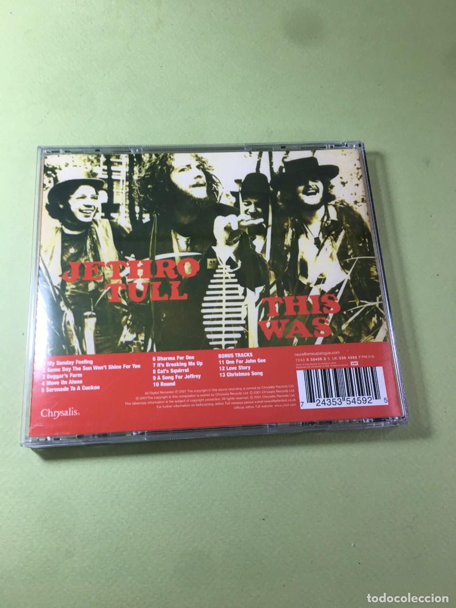 CDs de m&uacute;sica: JETHRO TULL - THIS WAS - IMPORTADO - Foto 3