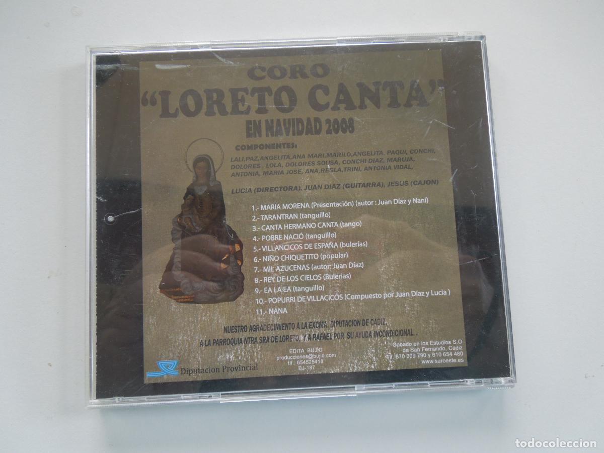 CDs de m&uacute;sica: LORETO CANTA EN NAVIDAD - CORO 2008 CD - Foto 3