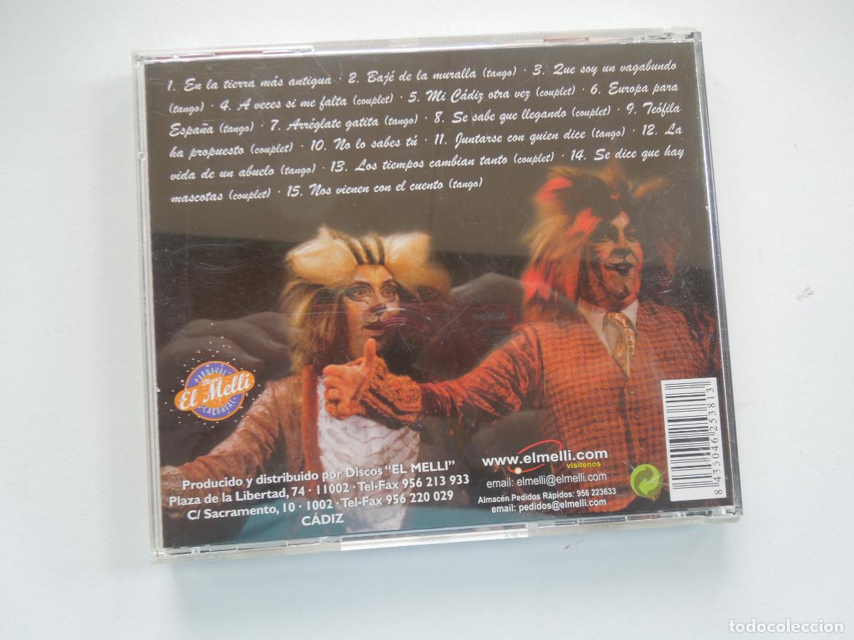 CDs de m&uacute;sica: POR LOS BLOQUES - CARNAVAL DE CADIZ 2005 - CD - Foto 3