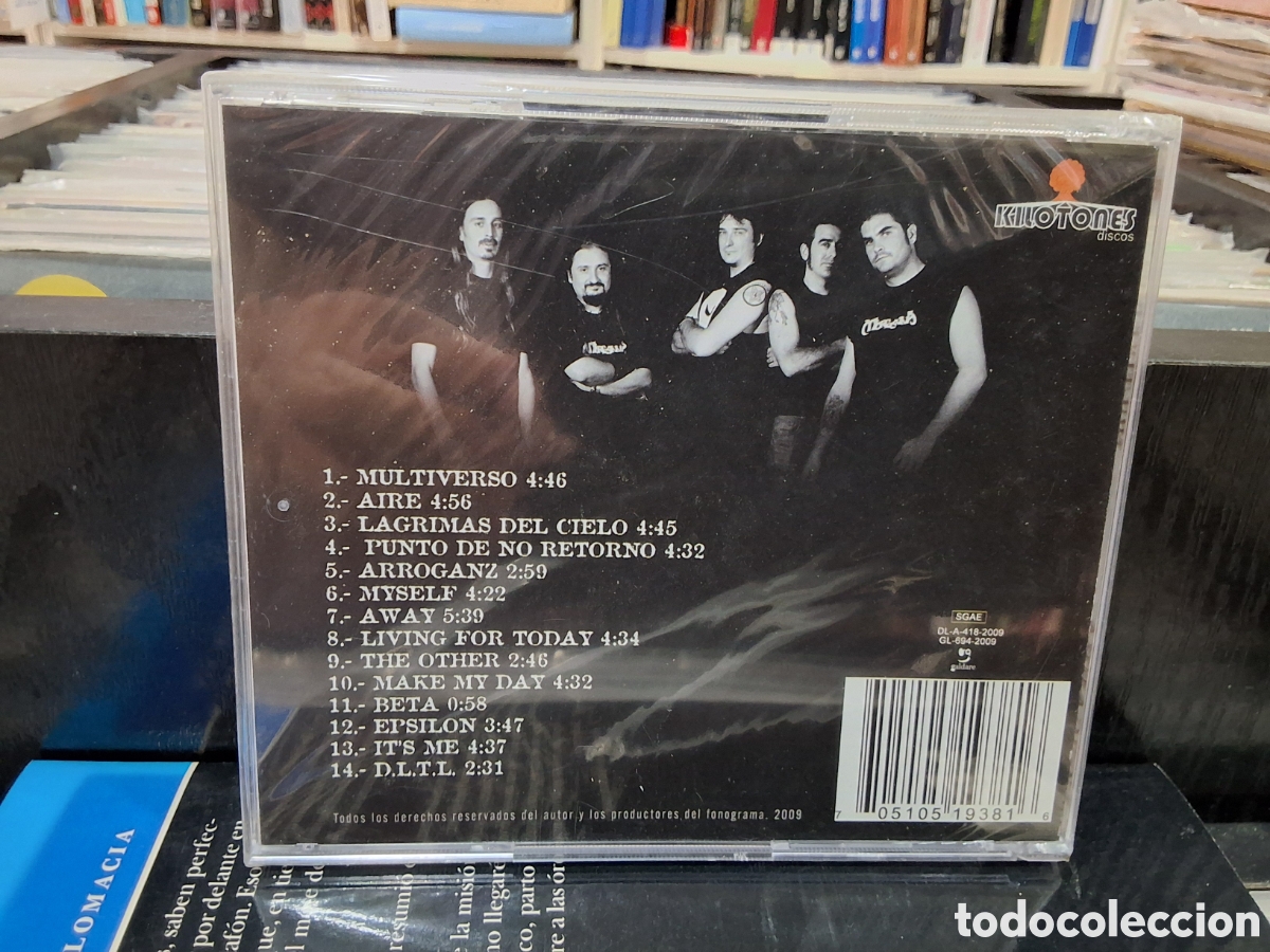 CDs de m&uacute;sica: MORGANA - MULTIVERSO - CD NUEVO PRECINTADO - Foto 2