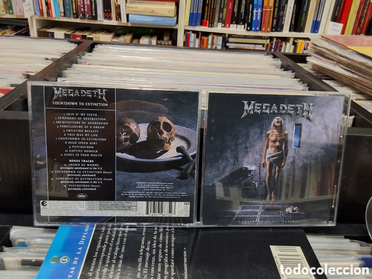 CDs de m&uacute;sica: MEGADETHI - COUNTDOWN TO EXTINCTION - Foto 4
