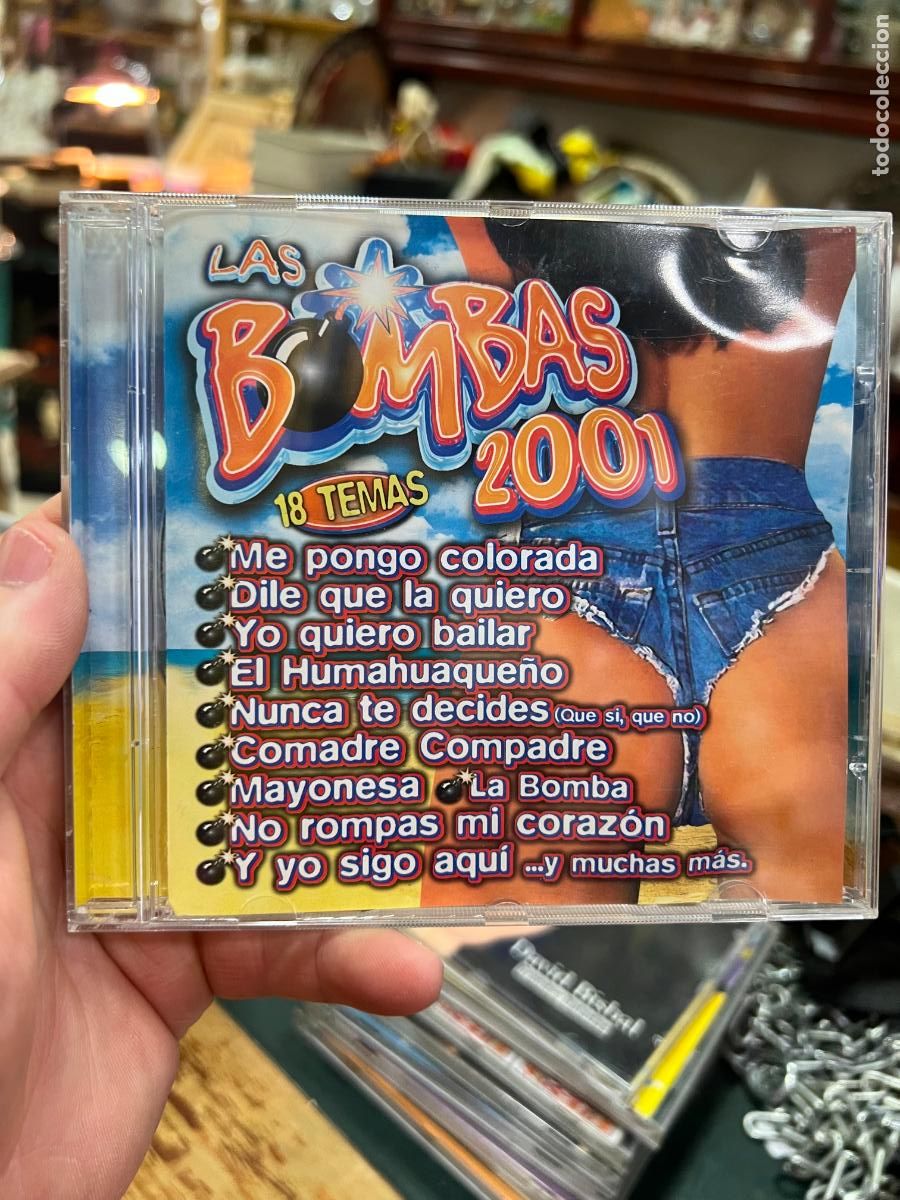 CDs de m&uacute;sica: CD LAS BOMBAS 2001 -