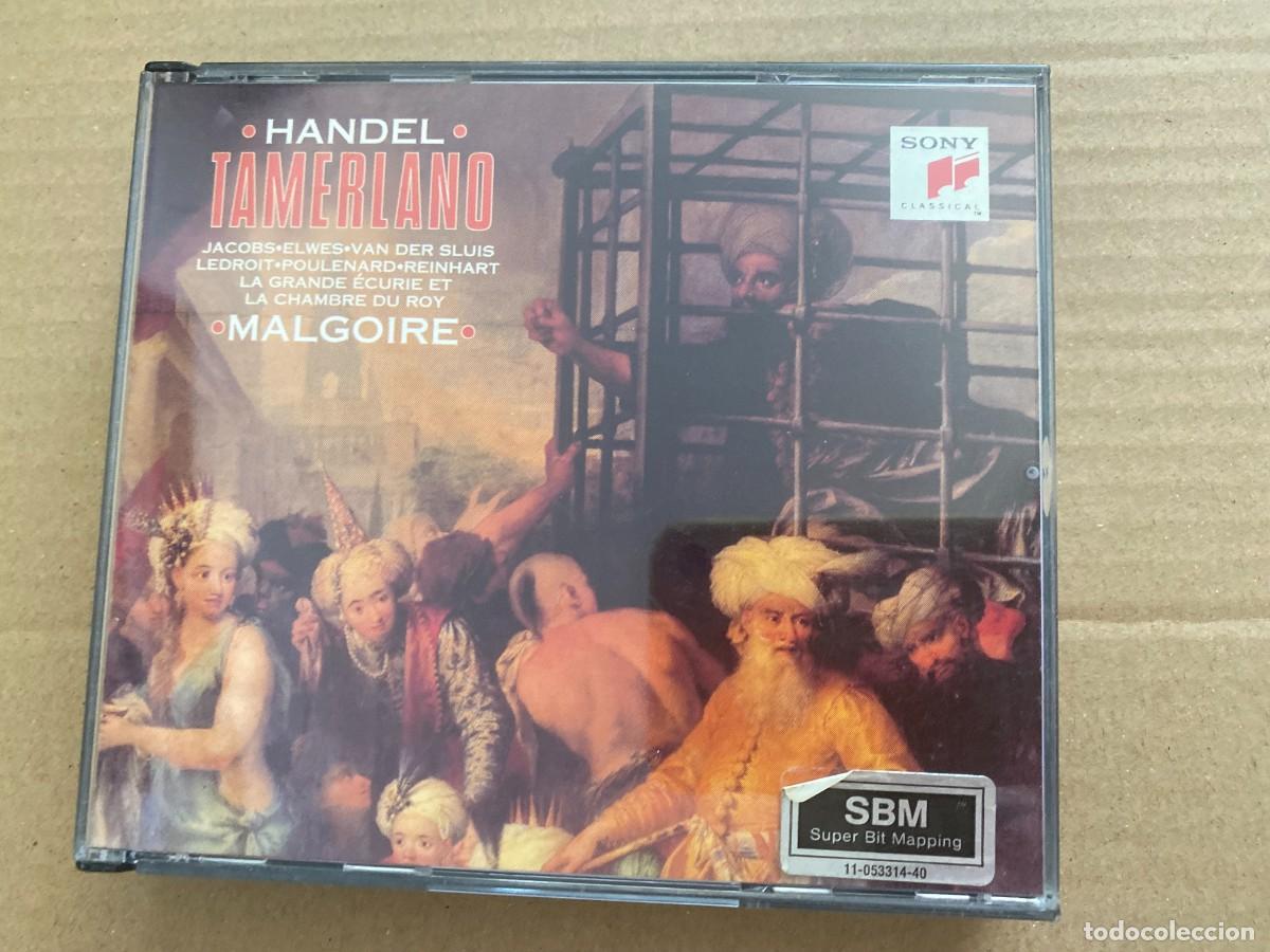 CDs de m&uacute;sica: CD DOBLE HANDEL - TAMERLANO MALGORIE - Foto 1