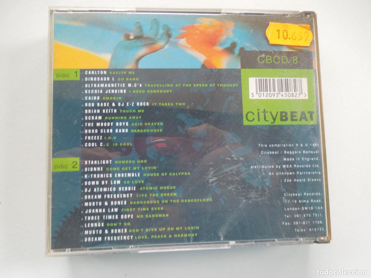 CDs de m&uacute;sica: BEATS TIME A CITY BEAT COMPILATION - 2 CD,S - Foto 2