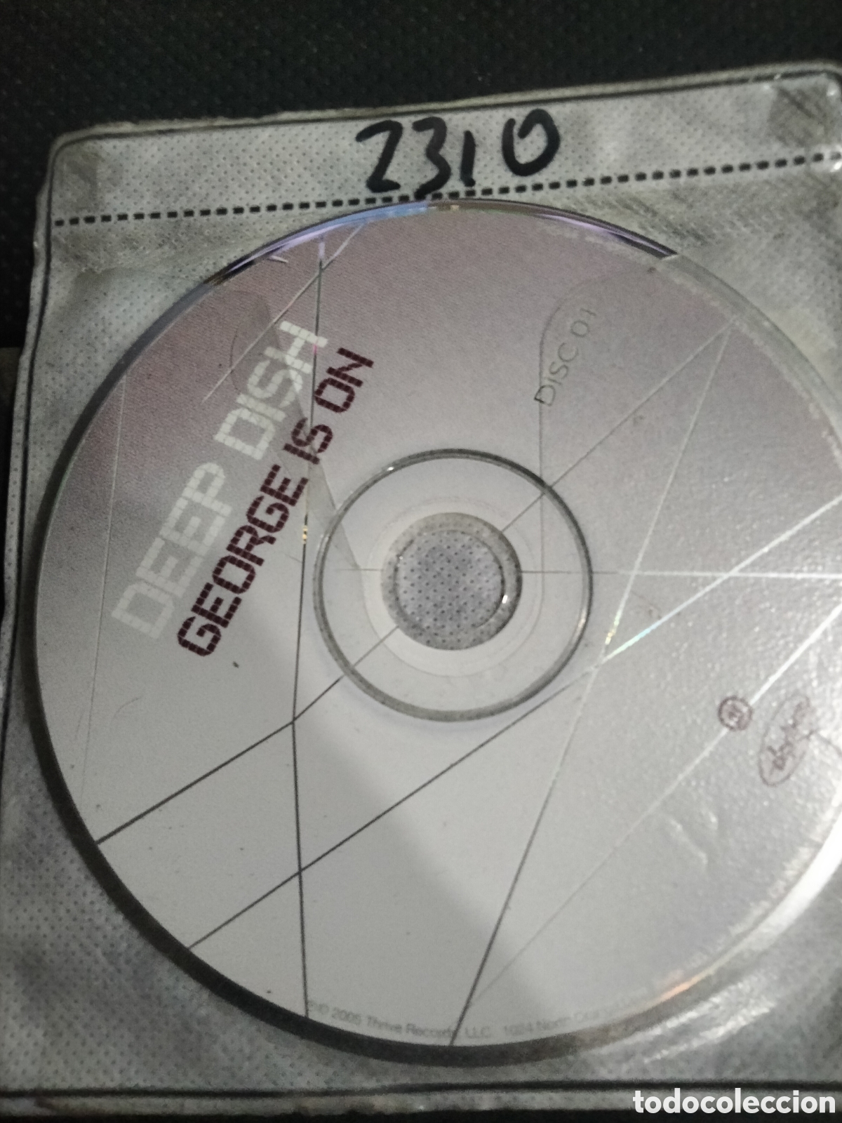 CDs de m&uacute;sica: Cd Deep dish George is on -2310 (disco solo) - Foto 1